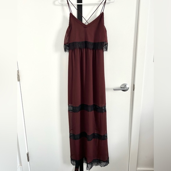 H&M Lace and Chiffon Maxi Dress - Picture 3 of 9